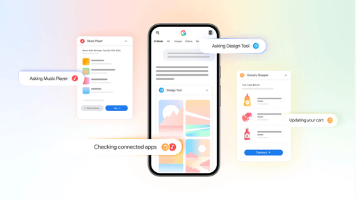 پلتفرم Connected Apps گوگل وارد فاز بتا شد؛ بیش از ۵۰ اپلیکیشن هم‌اکنون در Gemini فعال‌اند