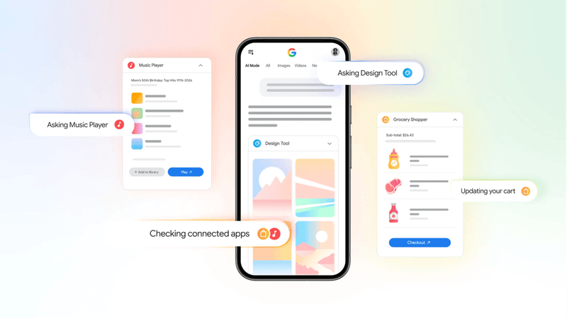 پلتفرم Connected Apps گوگل وارد فاز بتا شد؛ بیش از ۵۰ اپلیکیشن هماکنون در Gemini فعالاند