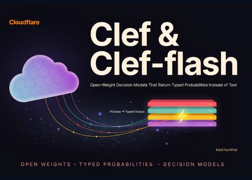 Cloudflare مدل‌های تصمیم‌گیری Clef و Clef-flash را با مجوز Apache 2.0 منتشر کرد